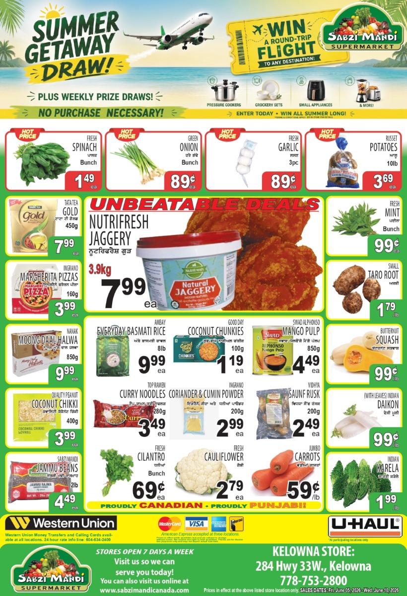 Kelowna Specials