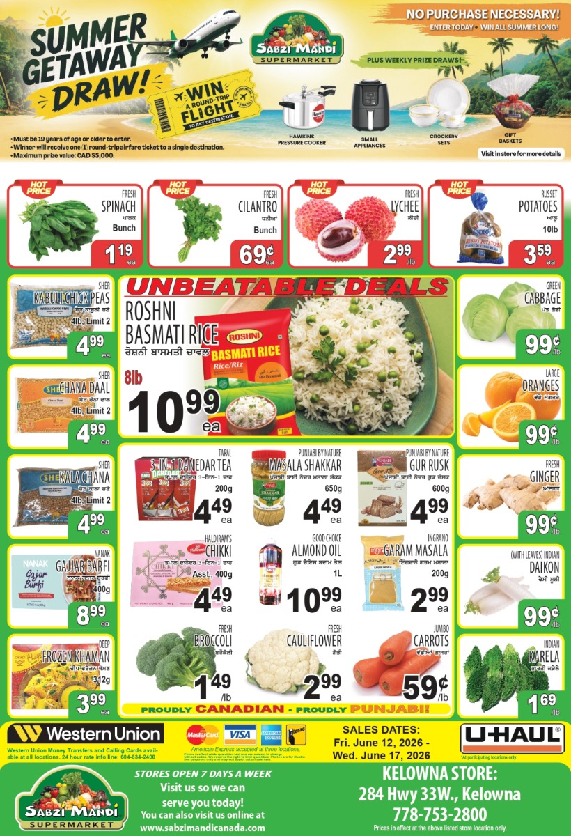 Kelowna Specials