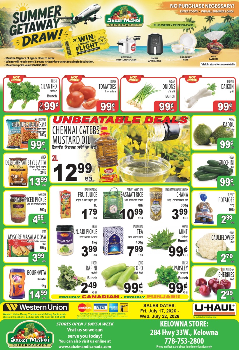 Kelowna Specials