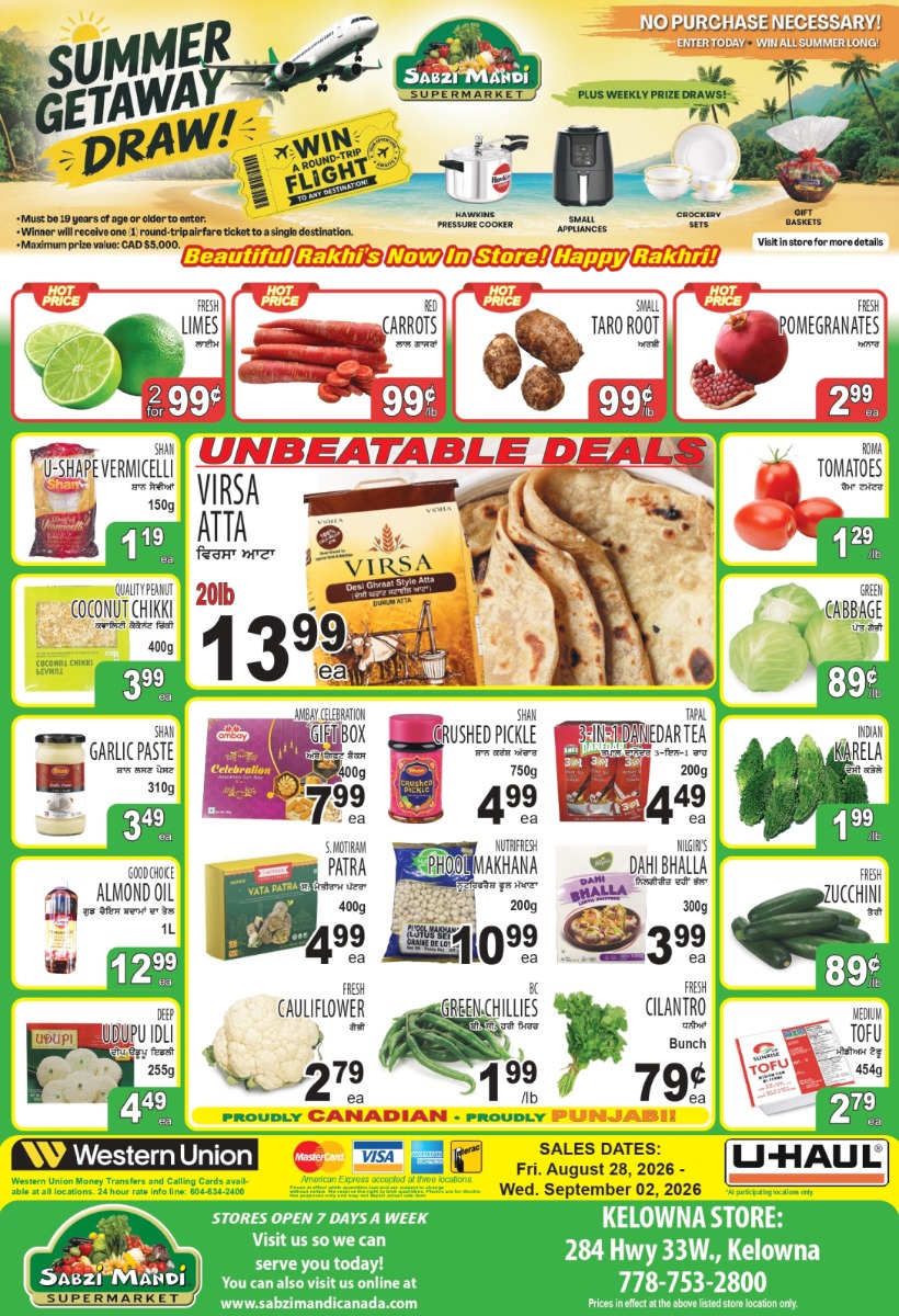 Kelowna Specials