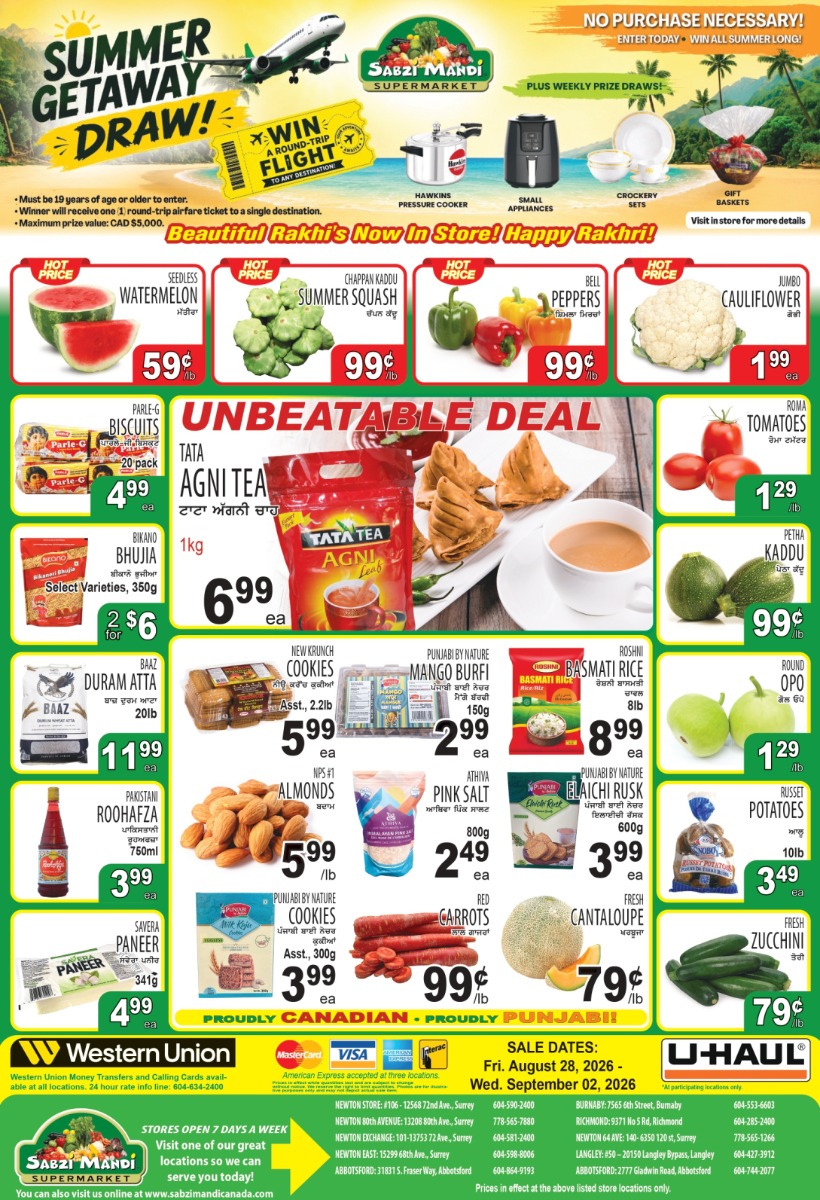 Lower Mainland Specials