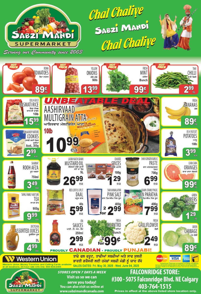 Calgary's Specials