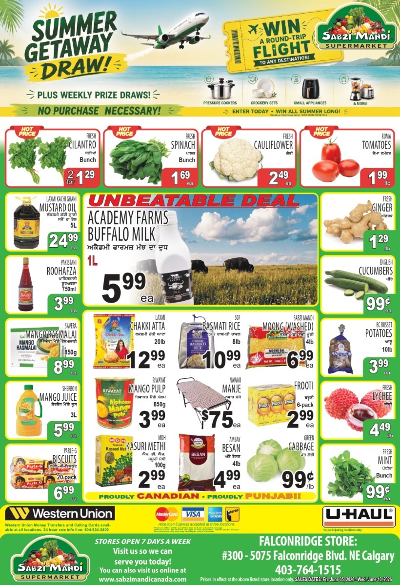 Calgary's Specials