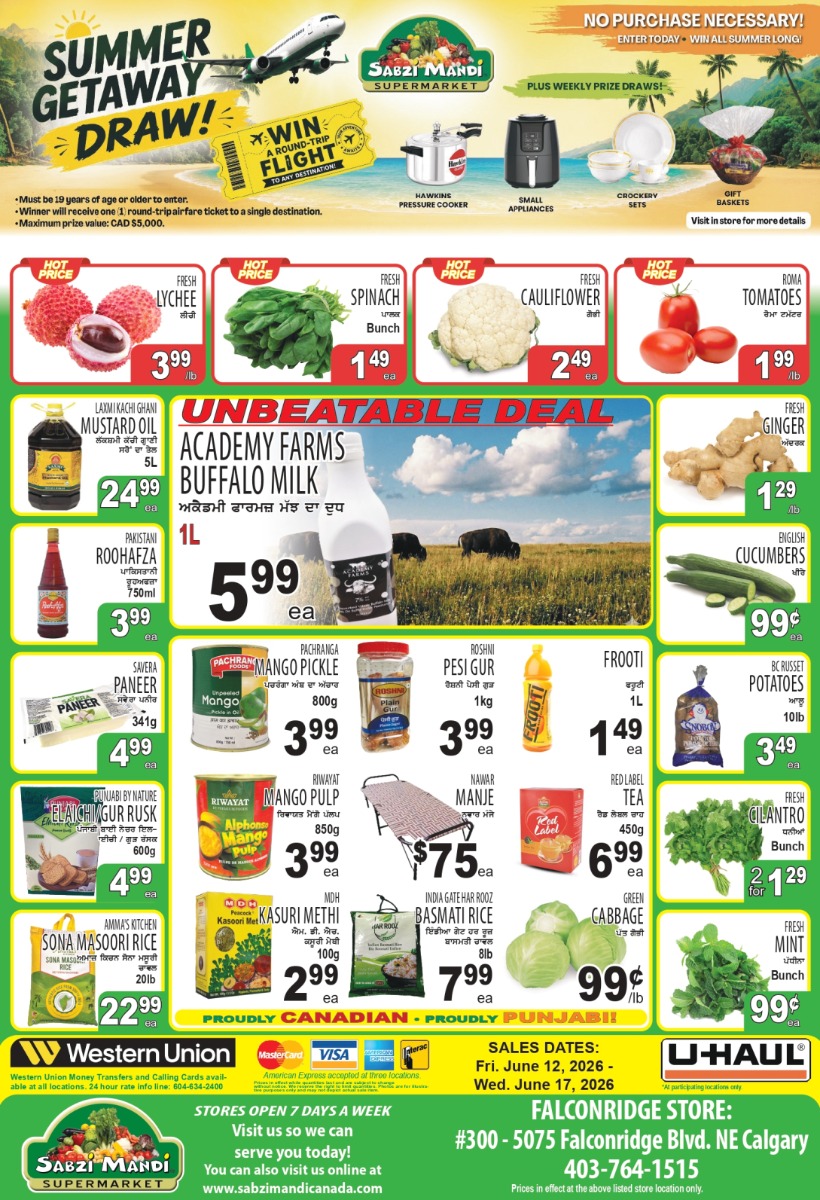 Calgary's Specials