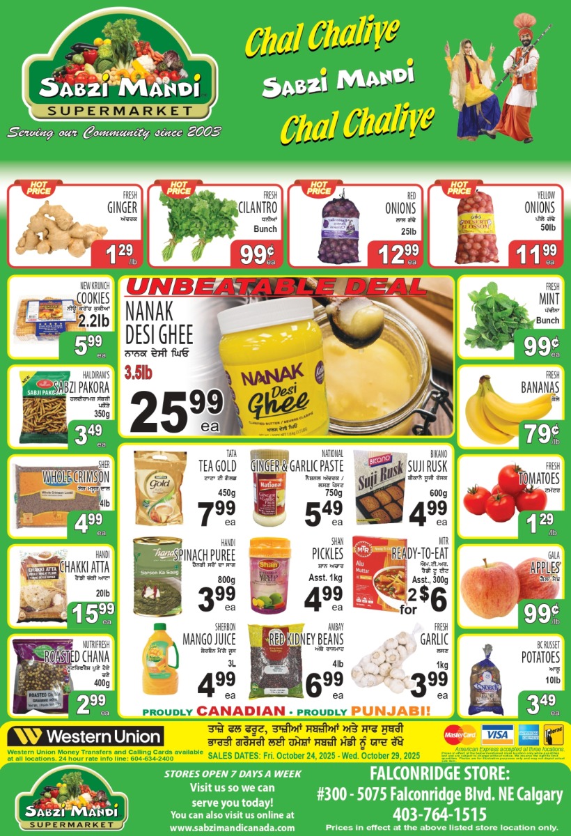 Calgary's Specials