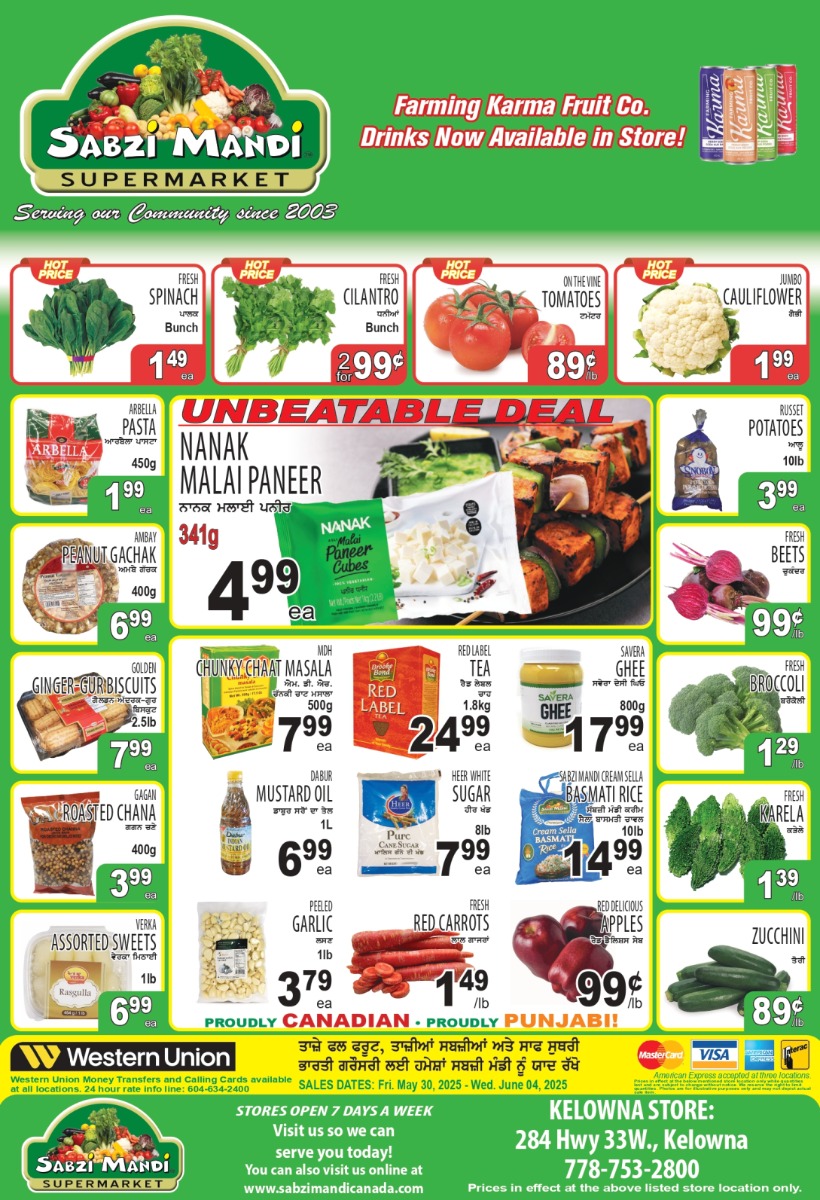 Kelowna Specials