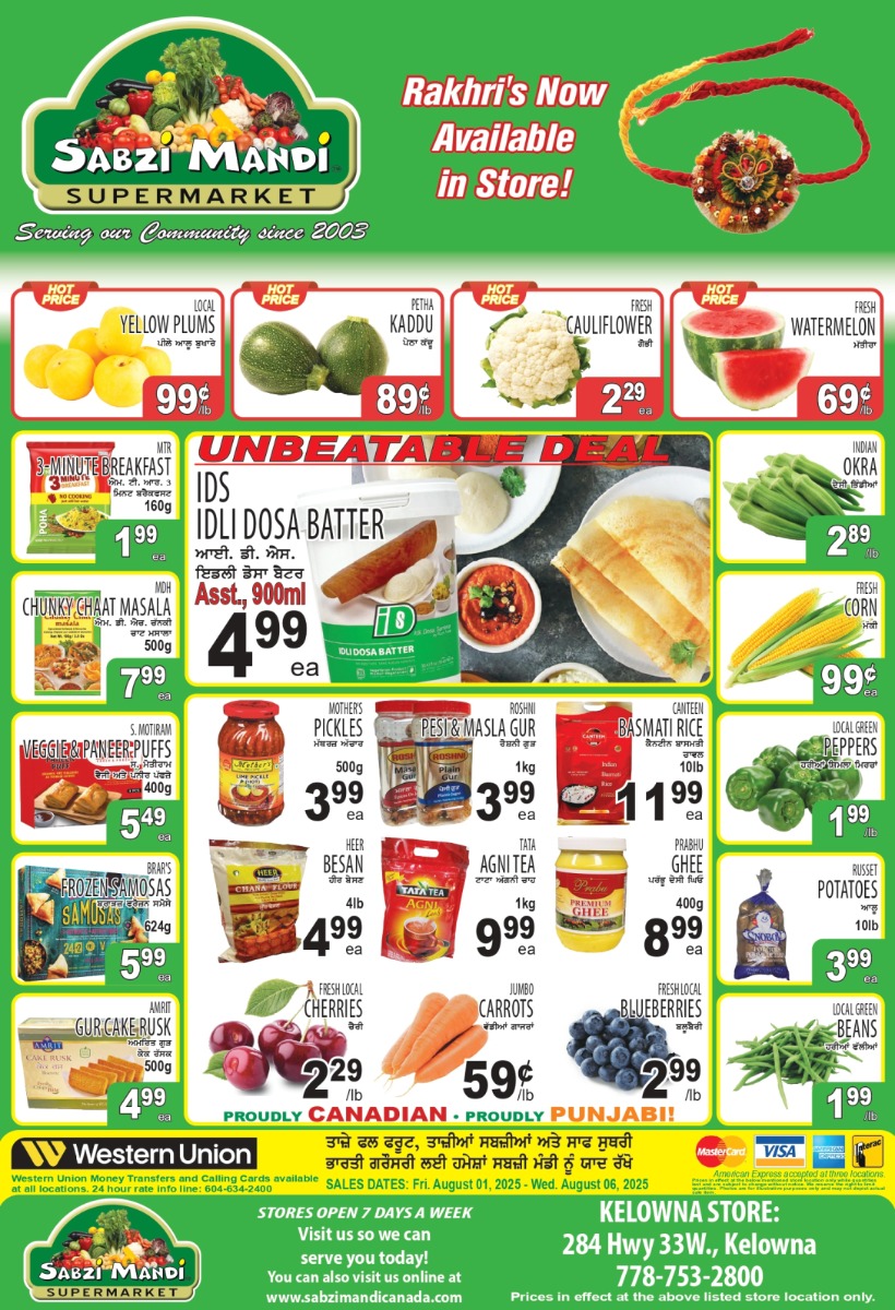 Kelowna Specials