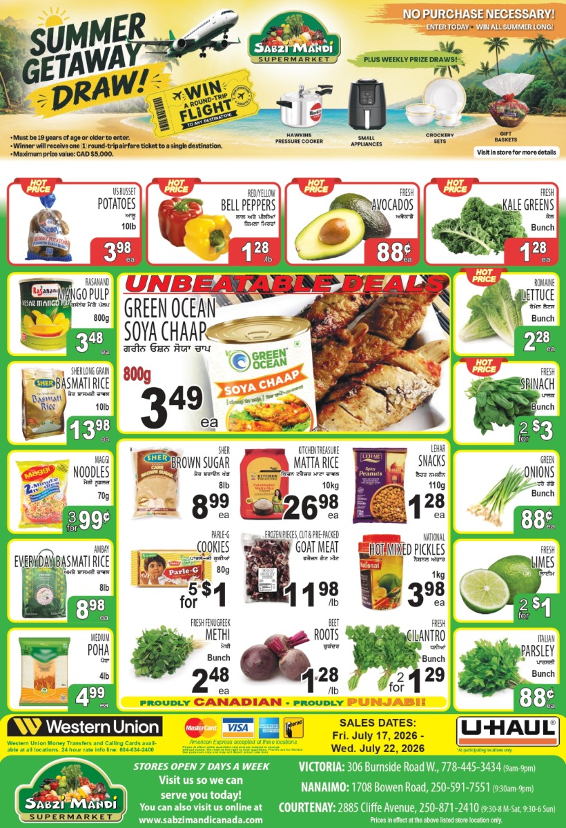 Vancouver Island Specials