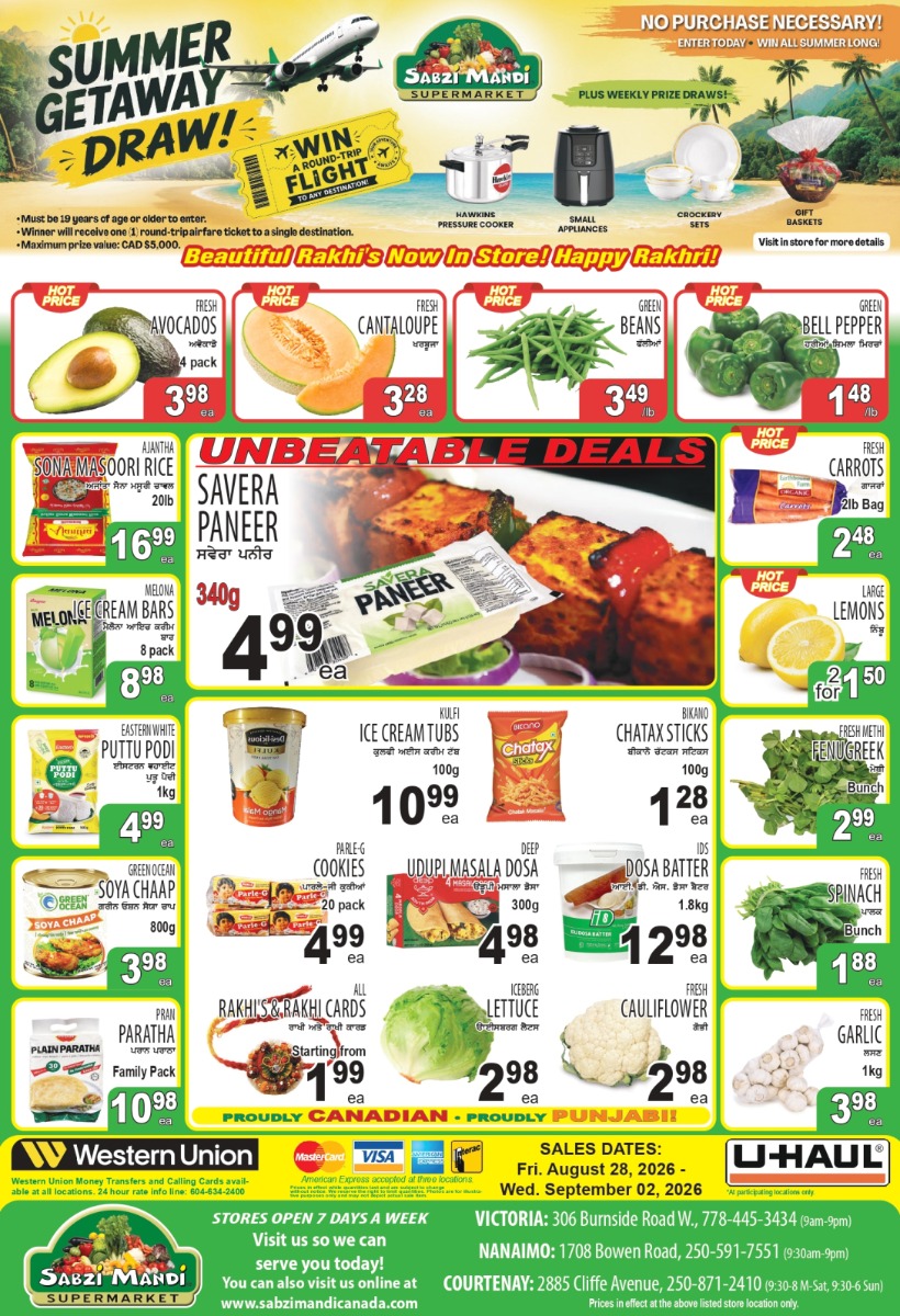 Vancouver Island Specials